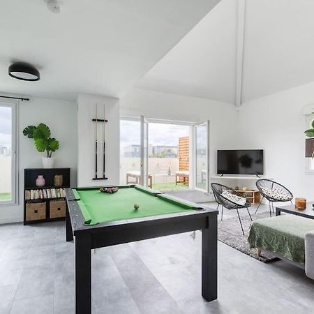 סן-דני Premium Flat 6 People With Billard And Terrace Stade De France מראה חיצוני תמונה