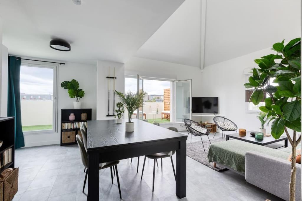 סן-דני Premium Flat 6 People With Billard And Terrace Stade De France מראה חיצוני תמונה
