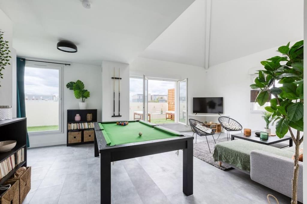 סן-דני Premium Flat 6 People With Billard And Terrace Stade De France מראה חיצוני תמונה