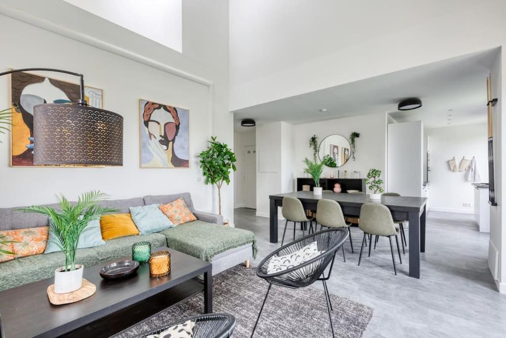 סן-דני Premium Flat 6 People With Billard And Terrace Stade De France מראה חיצוני תמונה