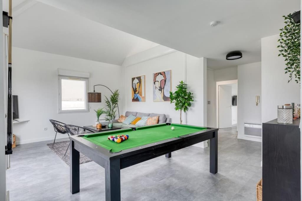סן-דני Premium Flat 6 People With Billard And Terrace Stade De France מראה חיצוני תמונה